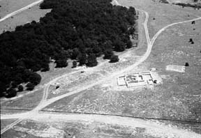 View of Site 151 from the air