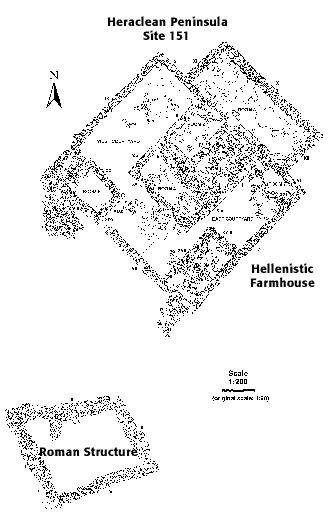 Plan of the Hellenistic Farmhouse
