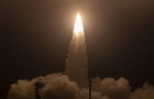 The United Launch Alliance (ULA) Delta II rocket is seen as it launches with the NASA Ice, Cloud and land Elevation Satellite-2 (ICESat-2) onboard, Saturday, Sept. 15, 2018, Vandenberg Air Force Base in California. The ICESat-2 mission will measure the changing height of Earth's ice. Photo Credit: (NASA/Bill Ingalls)