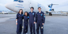 Four NASA SEES Interns Conduct Research in Microgravity